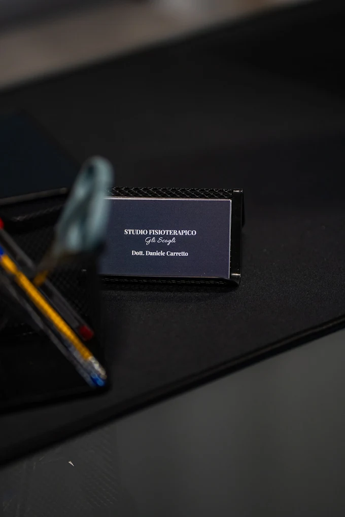 Ambiente accogliente studio fisioterapia Daniele Carretto Chiavari